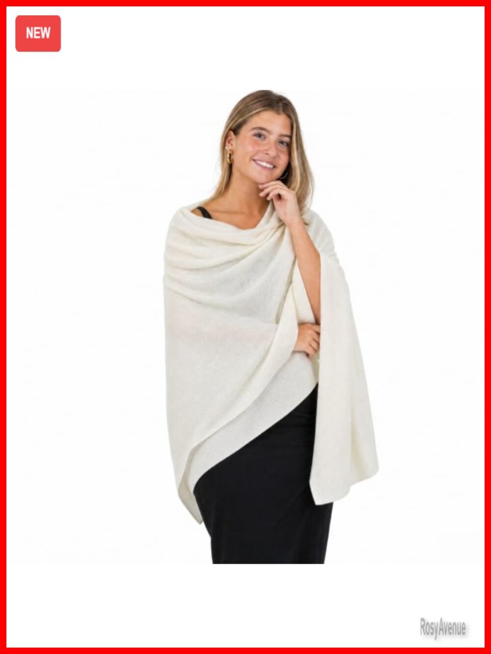 Cashmere Wool Blend Wrap Pashmina Shawl Scarf Travel 78x27
